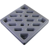 Bramec Corporation 36362P Equipment Pad - 36" x 36" x 2", Gray